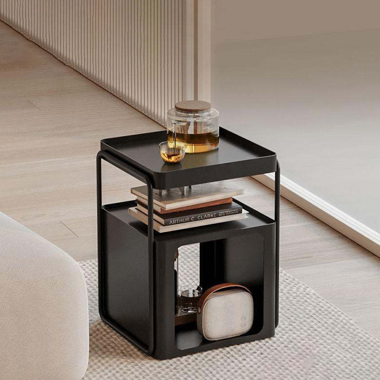 Nordic Iron Movable 3-Tier End Table