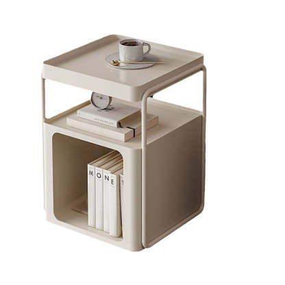 Nordic Iron Movable 3-Tier End Table