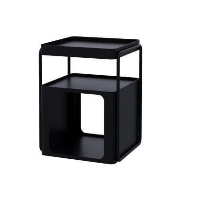 Nordic Iron Movable 3-Tier End Table