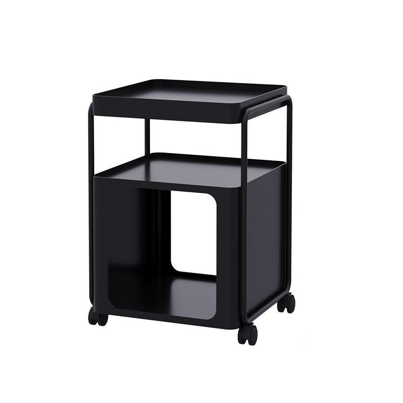 Nordic Iron Movable 3-Tier End Table