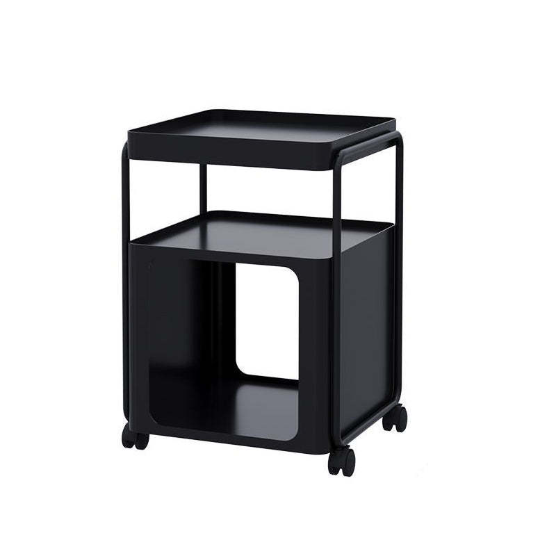 Nordic Iron Movable 3-Tier End Table