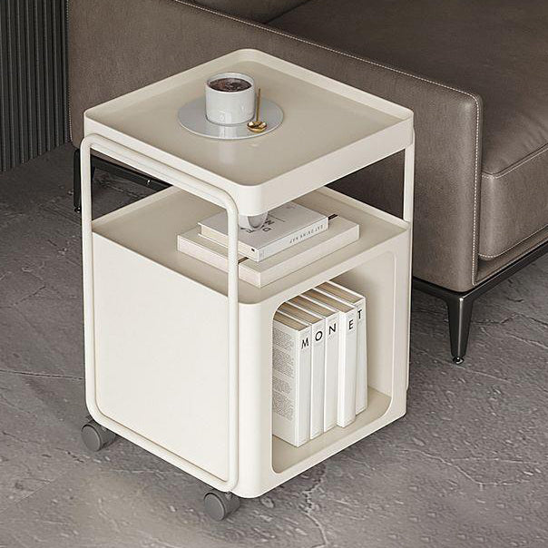 Nordic Iron Movable 3-Tier End Table