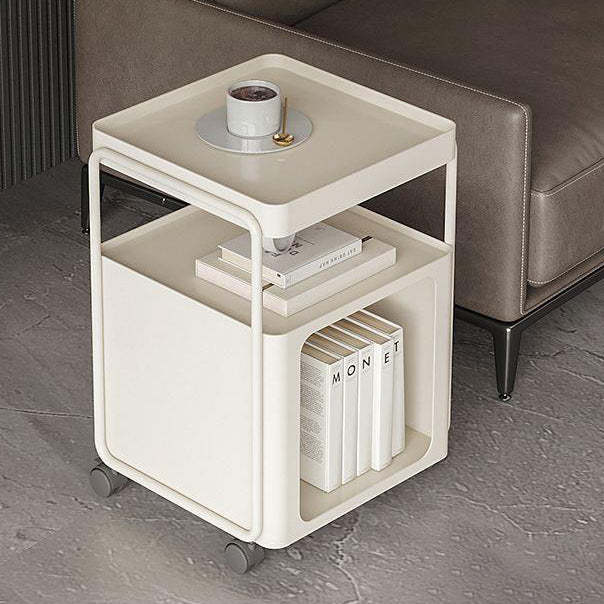 Nordic Iron Movable 3-Tier End Table