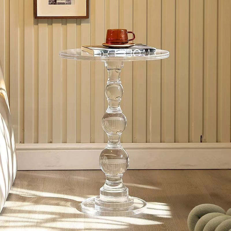 Modern Acrylic Rotating Gourd Coffee Table — Gourd