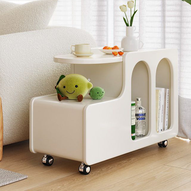 Nordic Arch Plate Slab Movable End Table — Plate