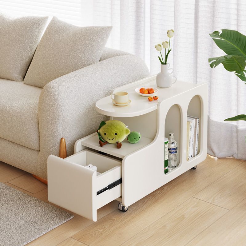 Nordic Arch Plate Slab Movable End Table