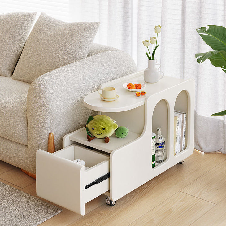 Nordic Arch Plate Slab Movable End Table — Plate