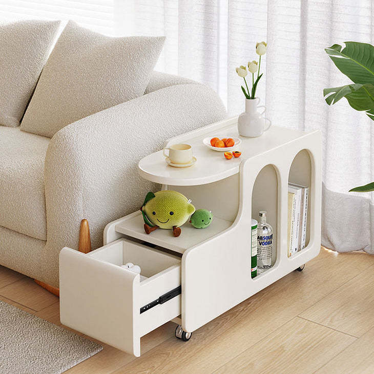 Nordic Arch Plate Slab Movable End Table — Plate