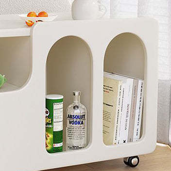 Nordic Arch Plate Slab Movable End Table