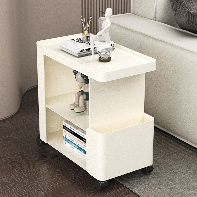 Modern Iron Movable 3-Tier End Table