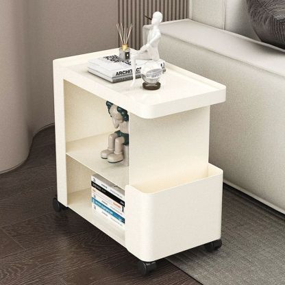 Modern Iron Movable 3-Tier End Table