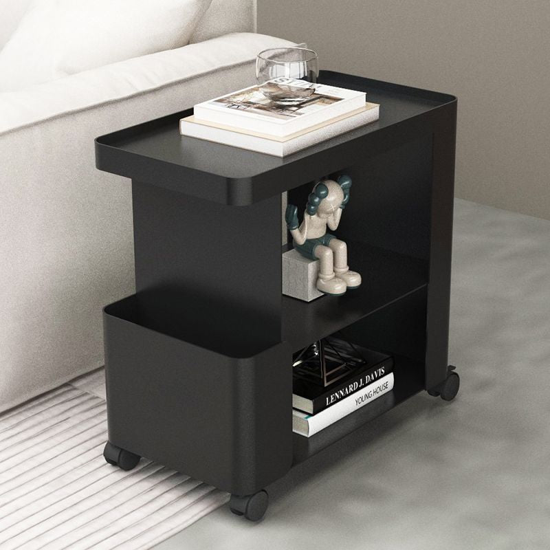 Modern Iron Movable 3-Tier End Table
