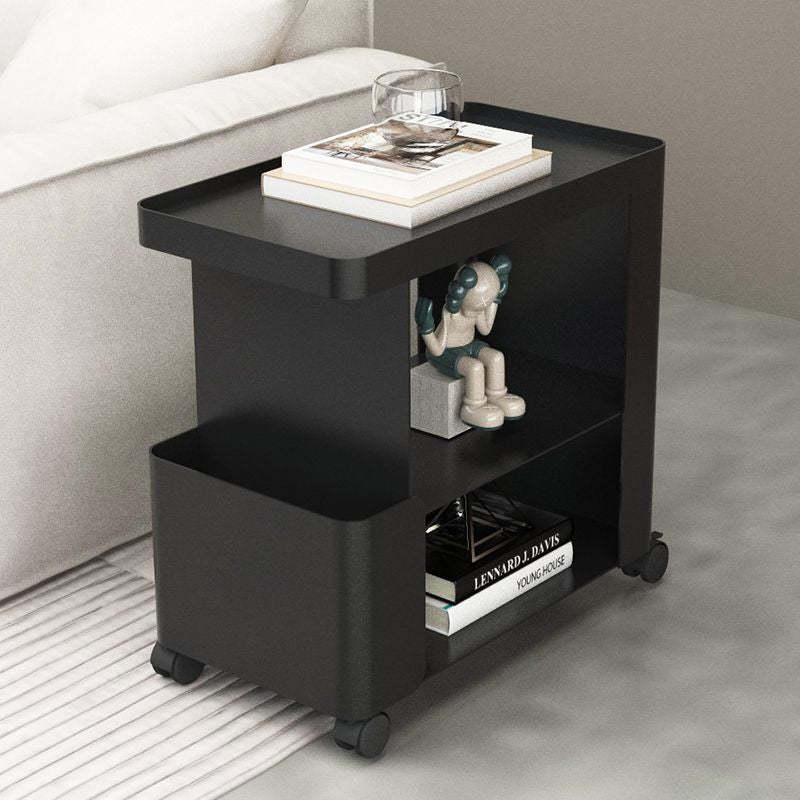 Modern Iron Movable 3-Tier End Table