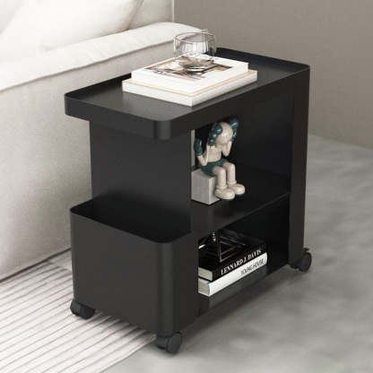 Modern Iron Movable 3-Tier End Table