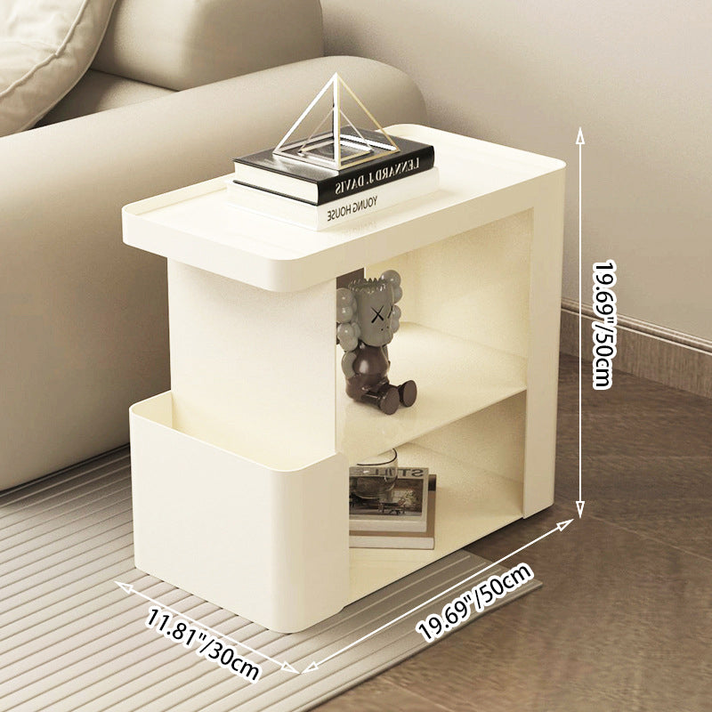 Modern Iron Movable 3-Tier End Table