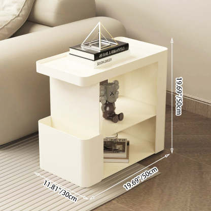 Modern Iron Movable 3-Tier End Table