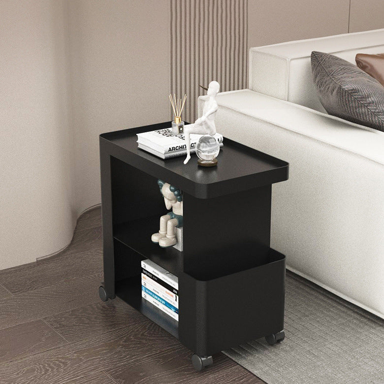Modern Iron Movable 3-Tier End Table