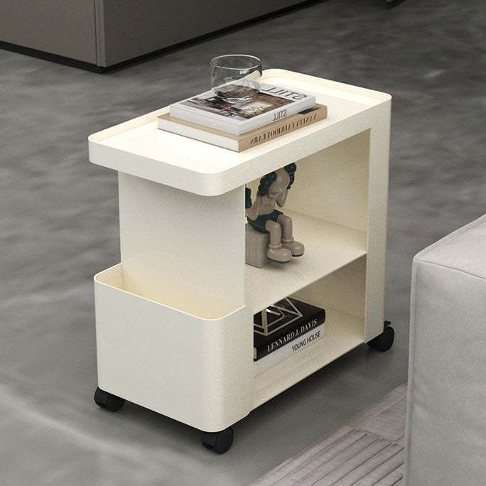 Modern Iron Movable 3-Tier End Table