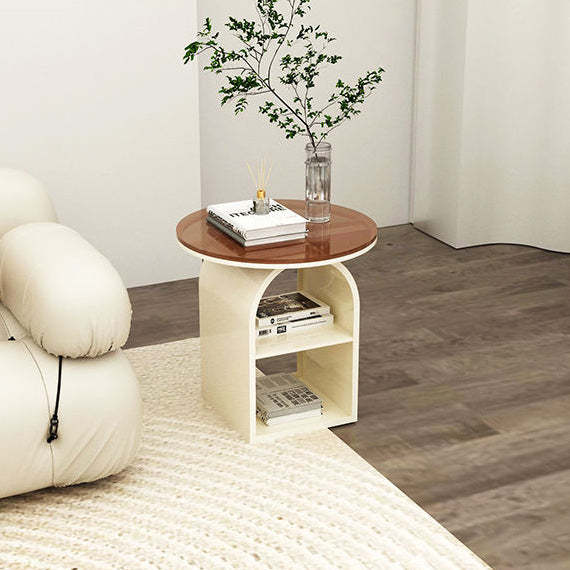 Nordic end arched black end & side tables, Lighom