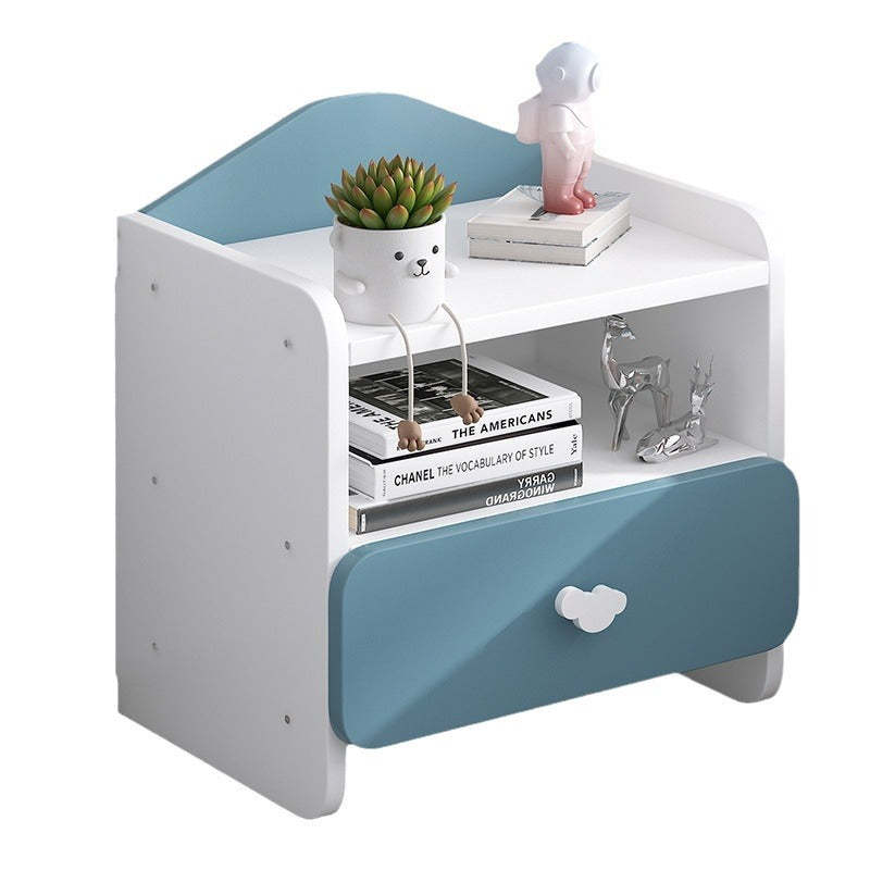 Kids Cloud Handle Nightstand 1/2-Drawer