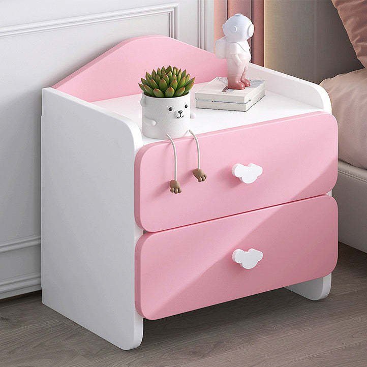 Kids Cloud Handle Nightstand 1/2-Drawer — B / Blue
