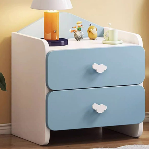 Kids Cloud Handle Nightstand 1/2-Drawer
