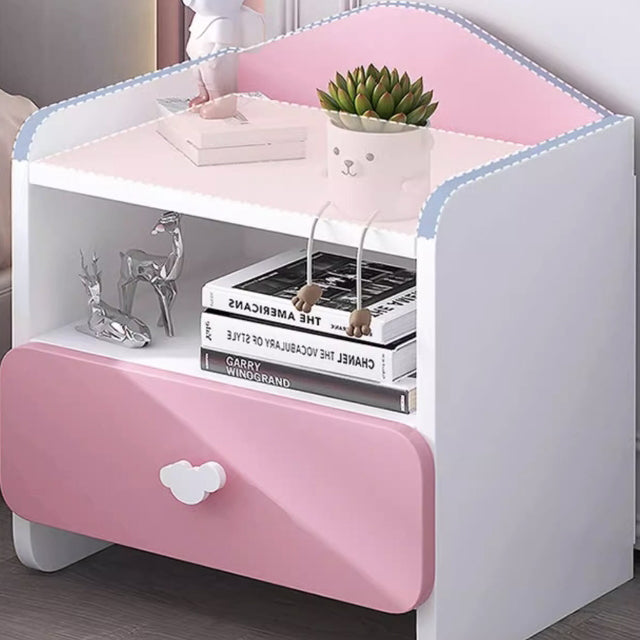 Kids Cloud Handle Nightstand 1/2-Drawer