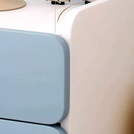Kids Cloud Handle Nightstand 1/2-Drawer
