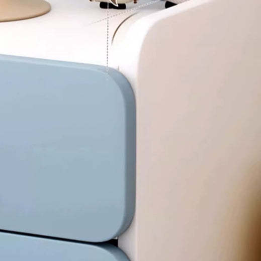 Kids Cloud Handle Nightstand 1/2-Drawer
