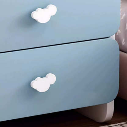 Kids Cloud Handle Nightstand 1/2-Drawer