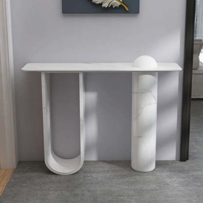 Nordic Wood Column 1-Drawer Side Table — Without Storage