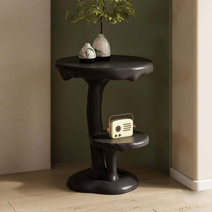 FRP Mushroom 2-Tier End Table