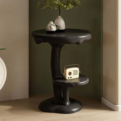 FRP Mushroom 2-Tier End Table