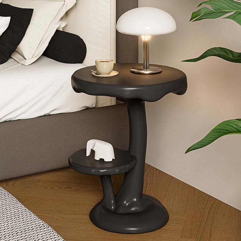 FRP Mushroom 2-Tier End Table