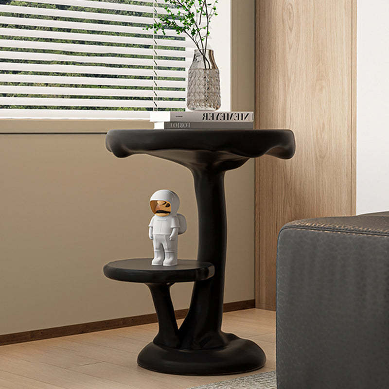 FRP Mushroom 2-Tier End Table