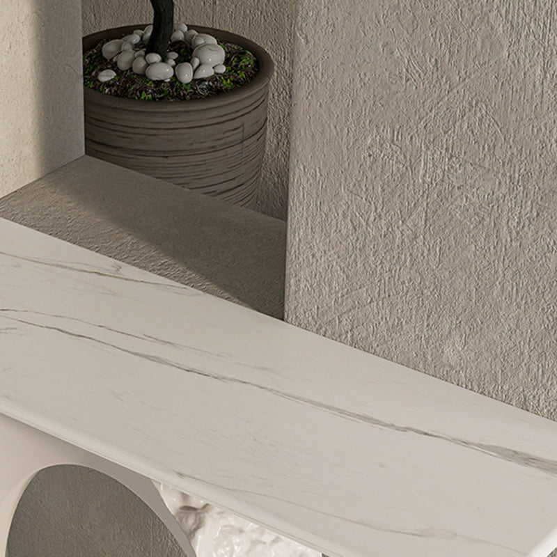 Nordic FRP Marble Microcrystalline Stone Lighting Side Table