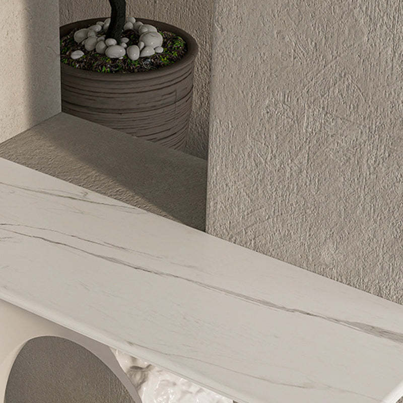 Nordic FRP Marble Microcrystalline Stone Lighting Side Table