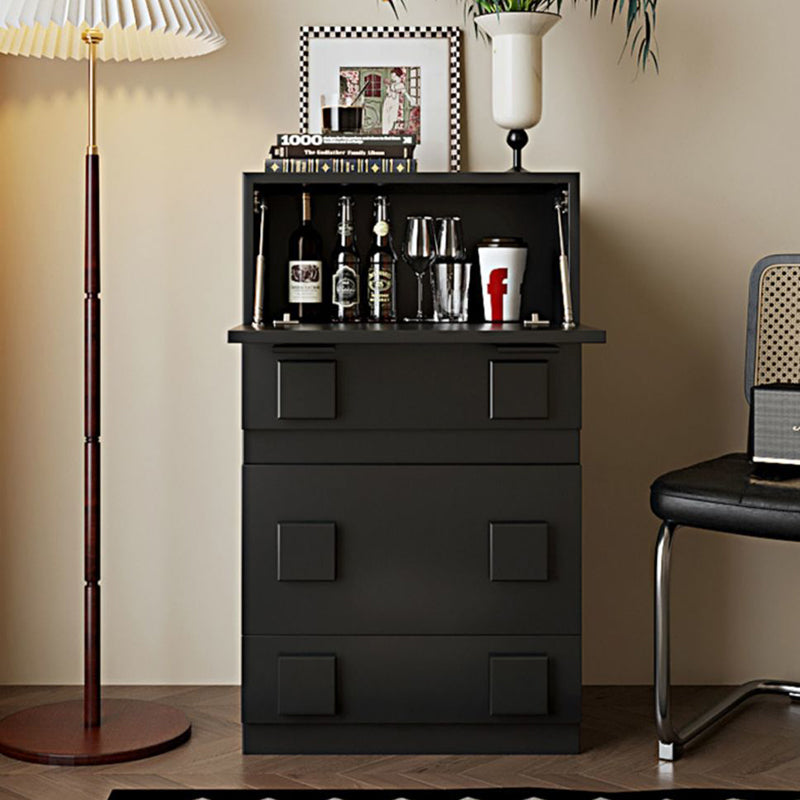 Nordic Wood Modular 1-Cabinet Rectangular Side Table