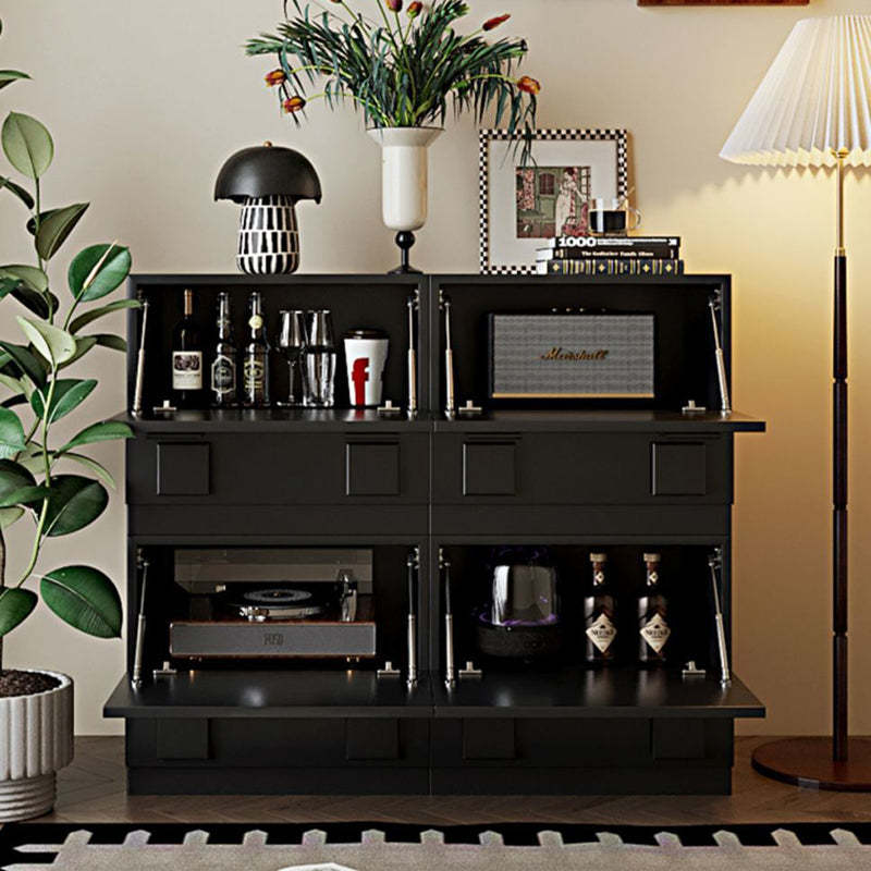 Nordic Wood Modular 1-Cabinet Rectangular Side Table