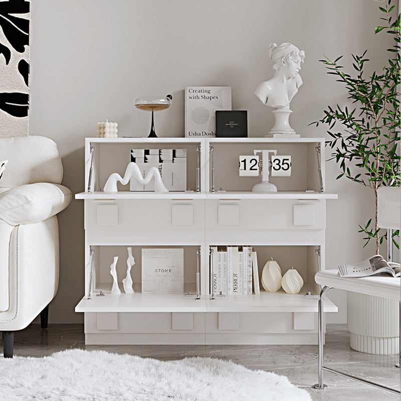 Nordic Wood Modular 1-Cabinet Rectangular Side Table