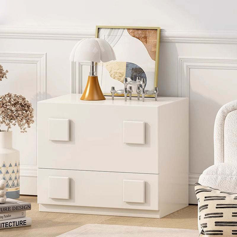 Nordic Wood Modular 1-Cabinet Rectangular Side Table