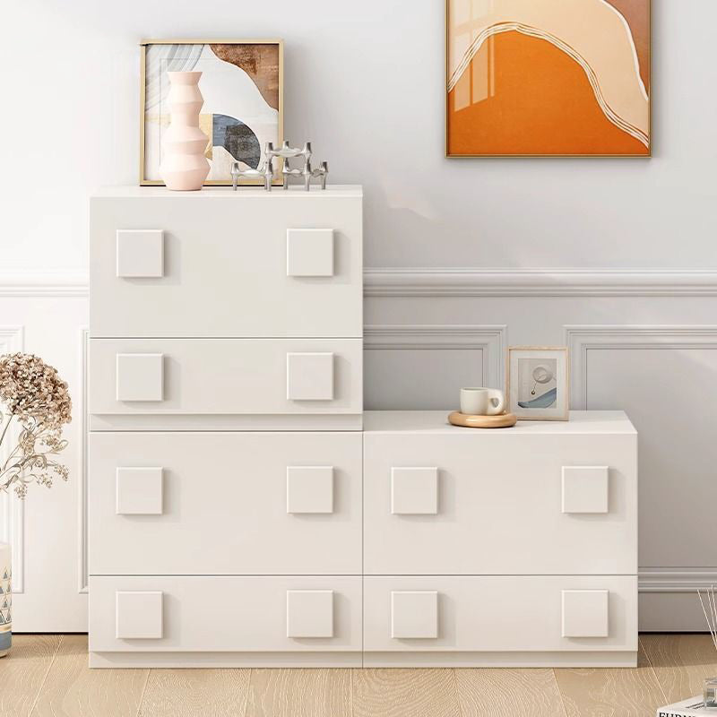 Nordic Wood Modular 1-Cabinet Rectangular Side Table