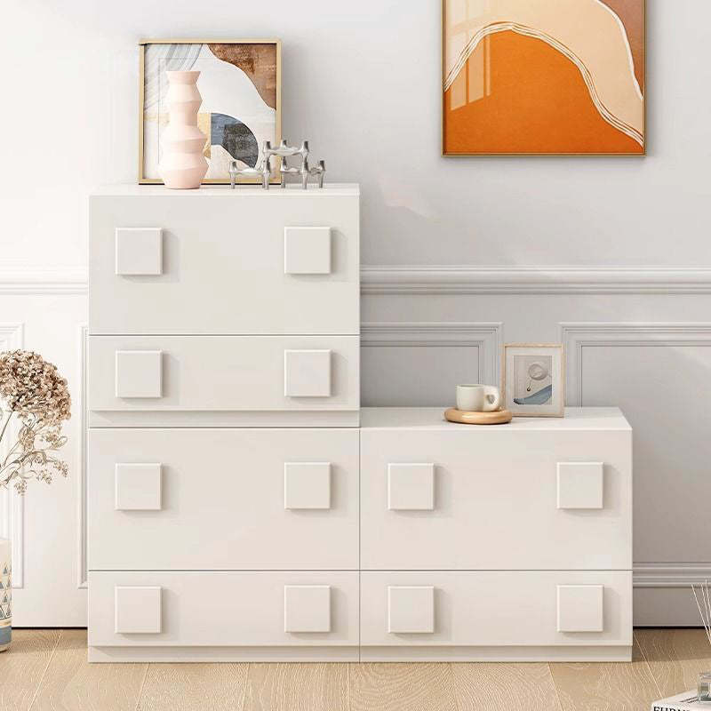 Nordic Wood Modular 1-Cabinet Rectangular Side Table
