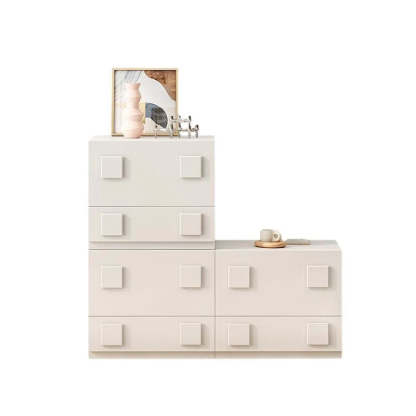 Nordic Wood Modular 1-Cabinet Rectangular Side Table