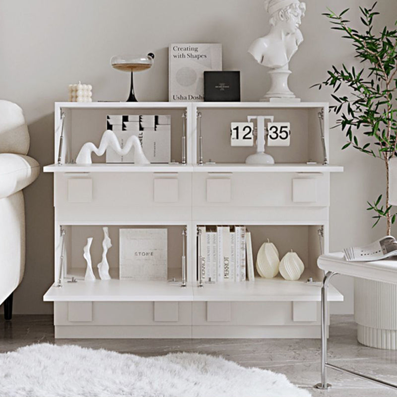 Nordic Wood Modular 1-Cabinet Rectangular Side Table