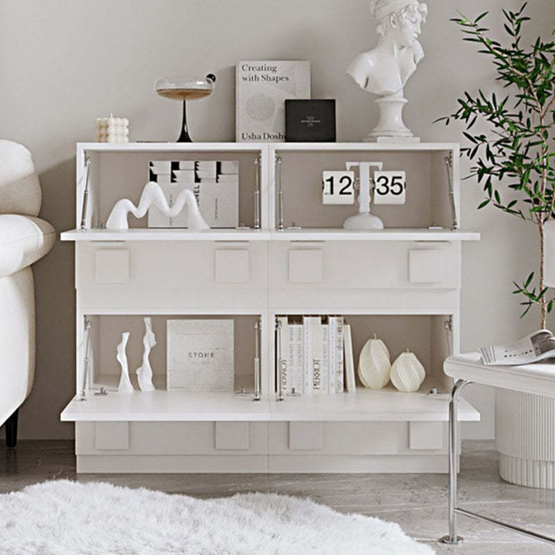 Nordic Wood Modular 1-Cabinet Rectangular Side Table
