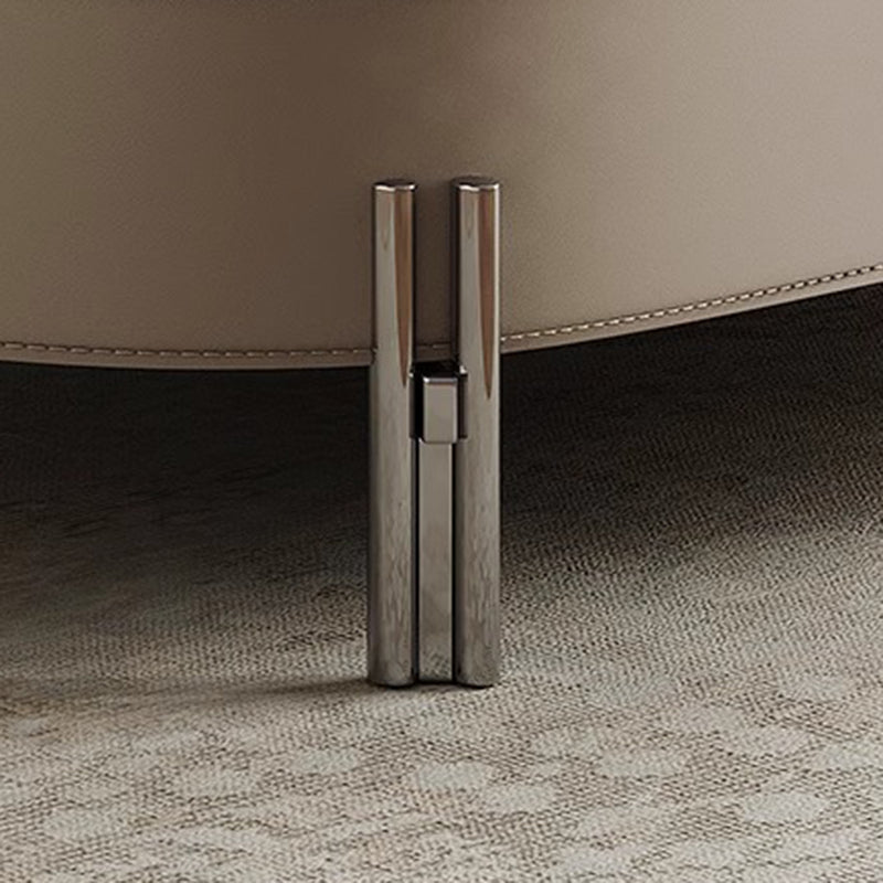 Scandinavian Saddle Leather Cloud Coffee Table