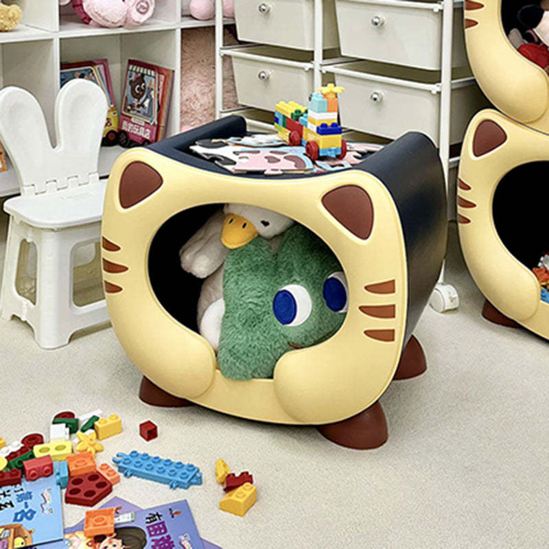 Kids Cartoon Cat Stackable Nightstand