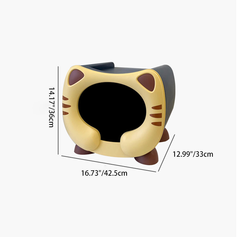 Kids Cartoon Cat Stackable Nightstand
