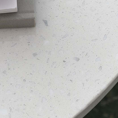 Nordic Wood Terrazzo Coffee Table Set